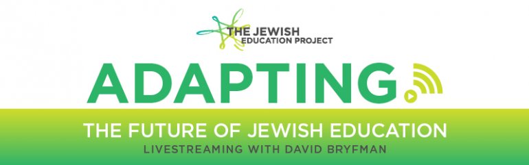 Adapting: The Future of Jewish Education Logo