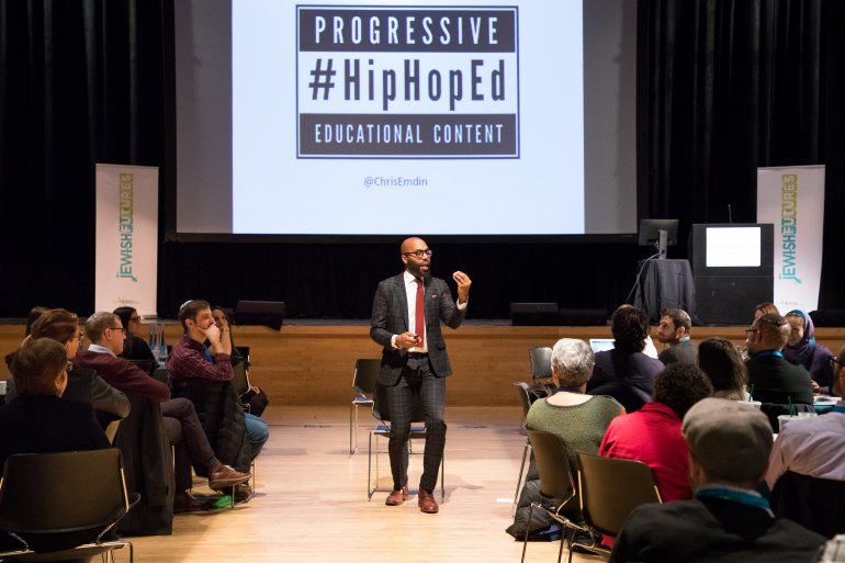 Dr. Christopher Emdin Dr. Christopher Emdin presents at the 2018 Jewish Futures Conference