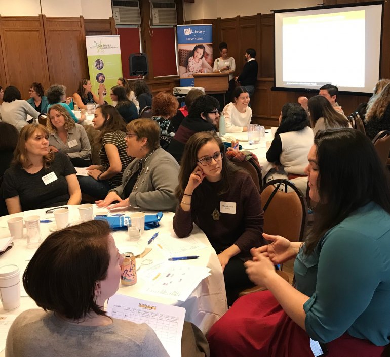 B'Chol Lashon facilitates at Let's Talk About Race and Identity: A Conversation About Jewish Family Engagement