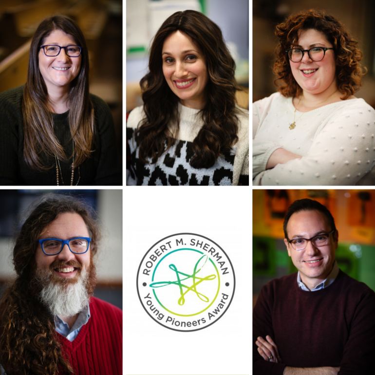 Recipients of the 2020 Robert M. Sherman Young Pioneers Award Recipients of the 2020 Robert M. Sherman Young Pioneers Award.