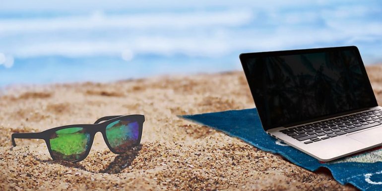 Summer Laptop