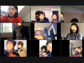 Zoom Meeting with Julie BenAvram Zoom Meeting with Families