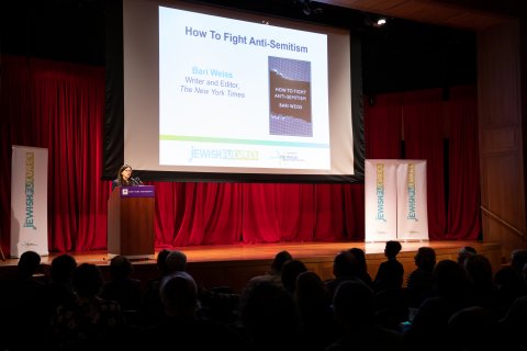Bari Weiss- Jewish Futures 2019 Presentation Bari Weiss presents at the 2019 Jewish Futures Conference: Pride & Prejudice