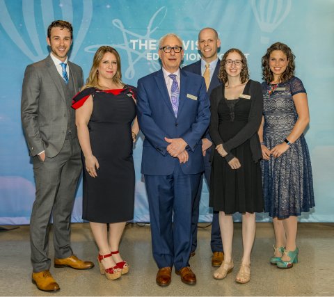 2018 Benefit YPA Recipients 2018 Young Pioneer Award Recipients with Bob Sherman