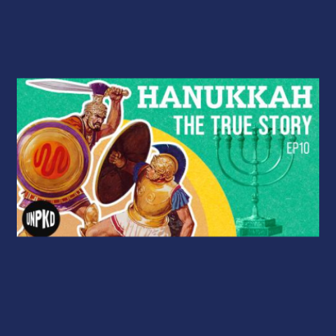 A Maccabee fights a Seleucid