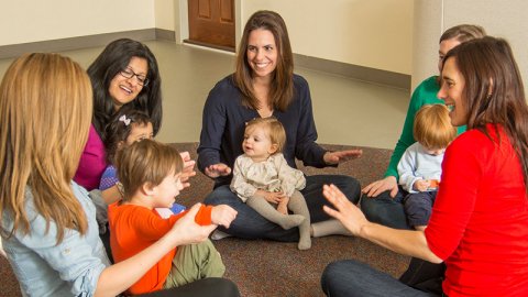 MusicTogetherClass Family in Music Together class