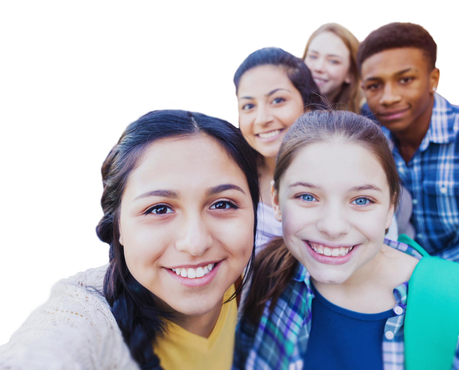 Smiling Teens