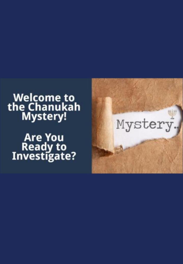 paper peeled back to reveal the word mystery