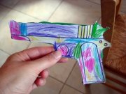 Children's Artwork Gun